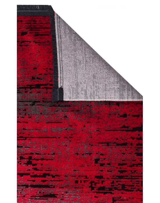 SATEEN HALI 0547 Hav Toz Vermez Yıkanabilir Kaymaz İnce Dokuma Modern Halı