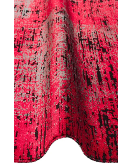 SATEEN HALI 0547 Hav Toz Vermez Yıkanabilir Kaymaz İnce Dokuma Modern Halı