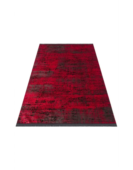 SATEEN HALI 0547 Hav Toz Vermez Yıkanabilir Kaymaz İnce Dokuma Modern Halı