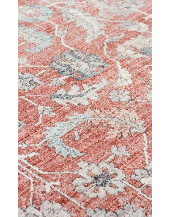 NAVARA HALI 0002 Geleneksel Uşak Desenlerine Sahip Vintage Görünümlü Yüksek Kalite Sık Dokuma Salon Halısı