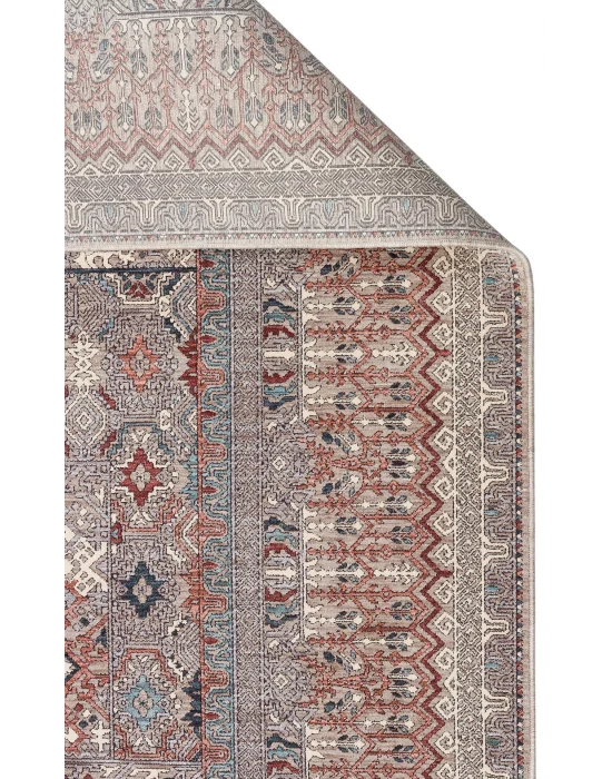 NAVARA HALI 0009 Geleneksel Uşak Desenlerine Sahip Vintage Görünümlü Yüksek Kalite Sık Dokuma Salon Halısı