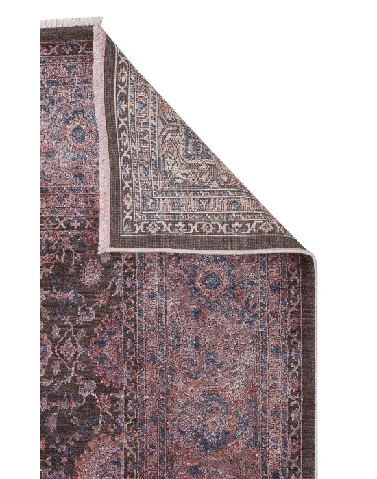 LAHOR HALI 0001 Özel Boyama İşlemi İle Üretilen Yüksek Alçak Dokuya Sahip Zengin Renkli Şık Salon Halısı