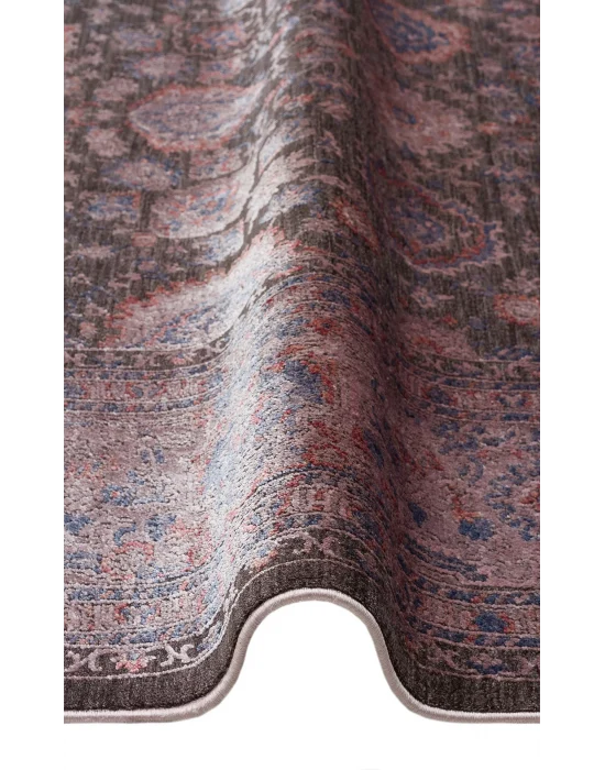 LAHOR HALI 0001 Özel Boyama İşlemi İle Üretilen Yüksek Alçak Dokuya Sahip Zengin Renkli Şık Salon Halısı