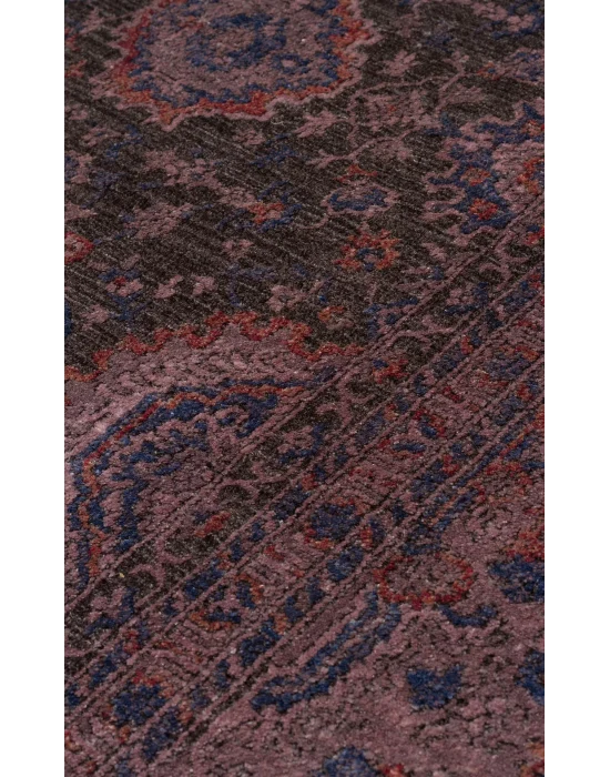 LAHOR HALI 0001 Özel Boyama İşlemi İle Üretilen Yüksek Alçak Dokuya Sahip Zengin Renkli Şık Salon Halısı