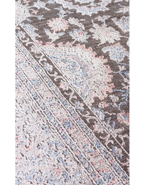 LAHOR HALI 0001 Özel Boyama İşlemi İle Üretilen Yüksek Alçak Dokuya Sahip Zengin Renkli Şık Salon Halısı