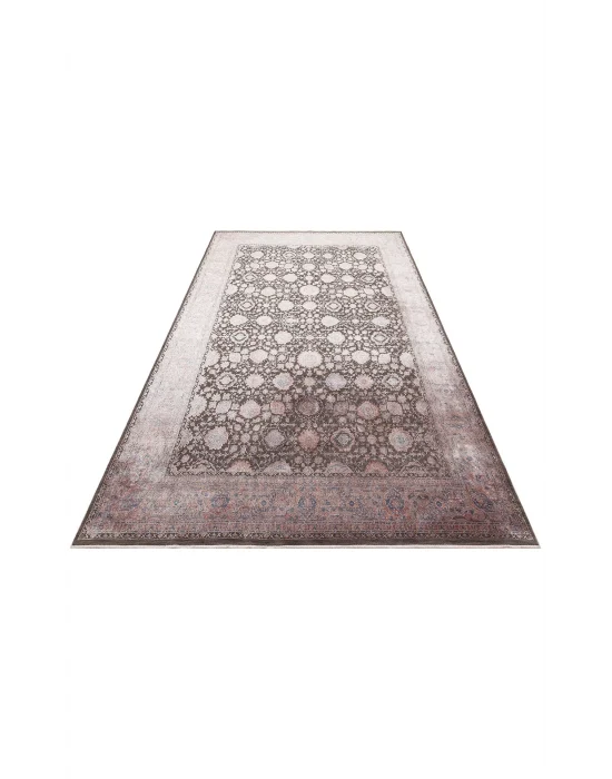 LAHOR HALI 0001 Özel Boyama İşlemi İle Üretilen Yüksek Alçak Dokuya Sahip Zengin Renkli Şık Salon Halısı