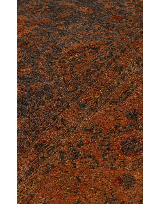 LAHOR HALI 0008 Özel Boyama İşlemi İle Üretilen Yüksek Alçak Dokuya Sahip Zengin Renkli Şık Salon Halısı