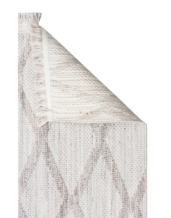 Cozy CZY 04 Grey Hav Toz Vermez Modern Örgü Dokuma Makine Halısı