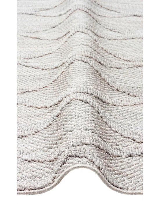 Cozy CZY 04 Grey Hav Toz Vermez Modern Örgü Dokuma Makine Halısı