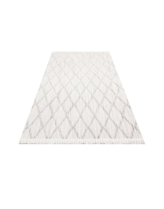 Cozy CZY 04 Grey Hav Toz Vermez Modern Örgü Dokuma Makine Halısı