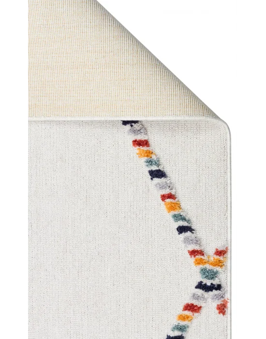 Terazzo 04 Multy Hav Toz Vermez Yumuşak Dokulu Etnik Örgü Desenlere Sahip Modern İskindinav Halı