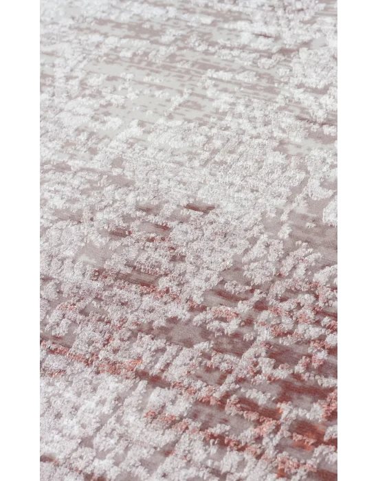 CASTELLO HALI 0010 Yüksek Alçak Dokulu Hav Toz Vermez Kaymaz Tabanlı Kolay Kullanımlı Modern Makine Halısı