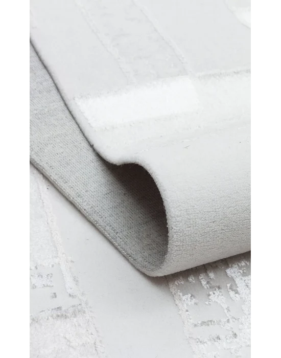 TORINO HALI 0067 Sık Dokuma Dökümlü Yere Oturan Hav Toz Vermez Yıkanabilir Kaymaz Tabanlı Modern Halı