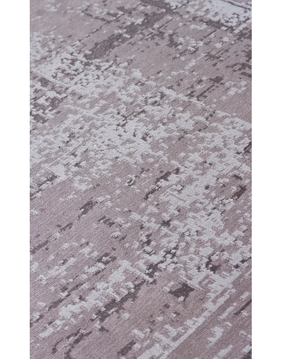 TORINO HALI 0126 Sık Dokuma Dökümlü Yere Oturan Hav Toz Vermez Yıkanabilir Kaymaz Tabanlı Modern Halı