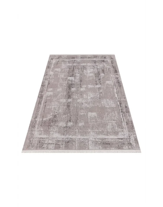 TORINO HALI 0126 Sık Dokuma Dökümlü Yere Oturan Hav Toz Vermez Yıkanabilir Kaymaz Tabanlı Modern Halı