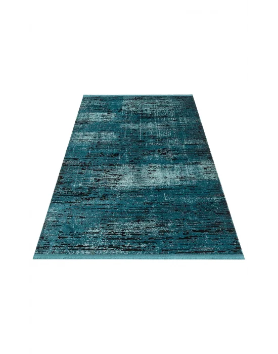 SATEEN HALI 0546 Hav Toz Vermez Yıkanabilir Kaymaz İnce Dokuma Modern Halı