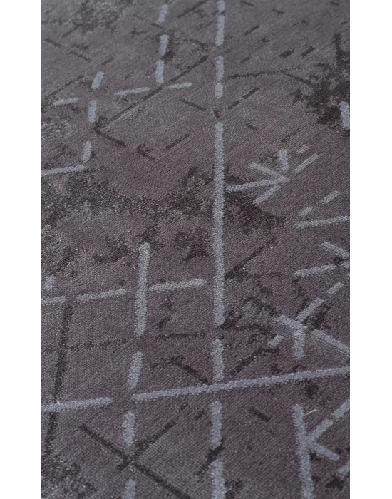 TORINO HALI 0131 Sık Dokuma Dökümlü Yere Oturan Hav Toz Vermez Yıkanabilir Kaymaz Tabanlı Modern Halı