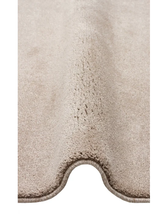 LOTTO HALI 0140 Hav Toz Vermez Modern Sade Desenli Makine Halısı