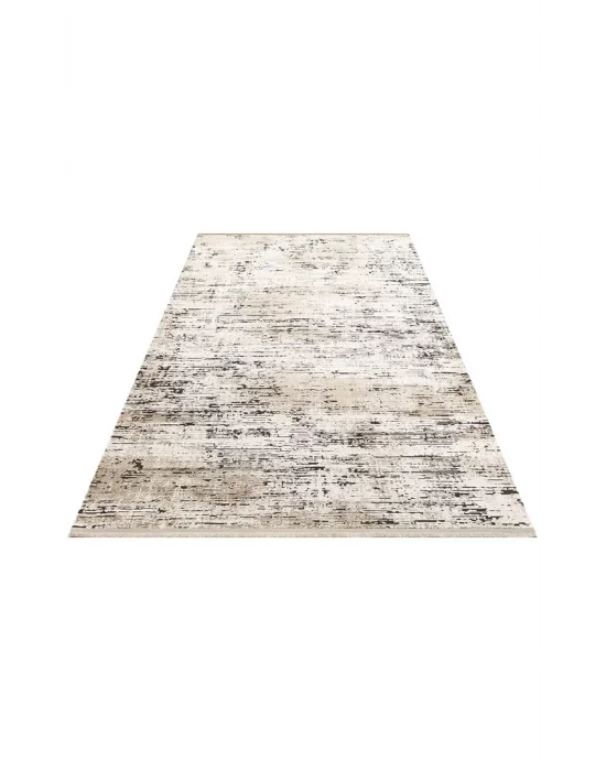 SATEEN HALI 0528 Hav Toz Vermez Yıkanabilir Kaymaz İnce Dokuma Modern Halı