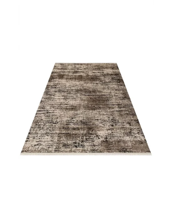 SATEEN HALI 0528 Hav Toz Vermez Yıkanabilir Kaymaz İnce Dokuma Modern Halı