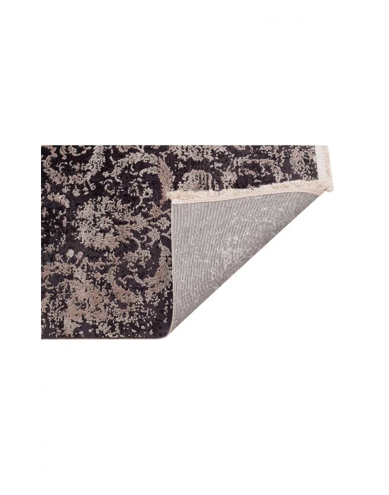 Cordoba Db  02 Antrasit Vizon Nw Parlak Yüksek Alçak Dokulu Modern Makine Halısı