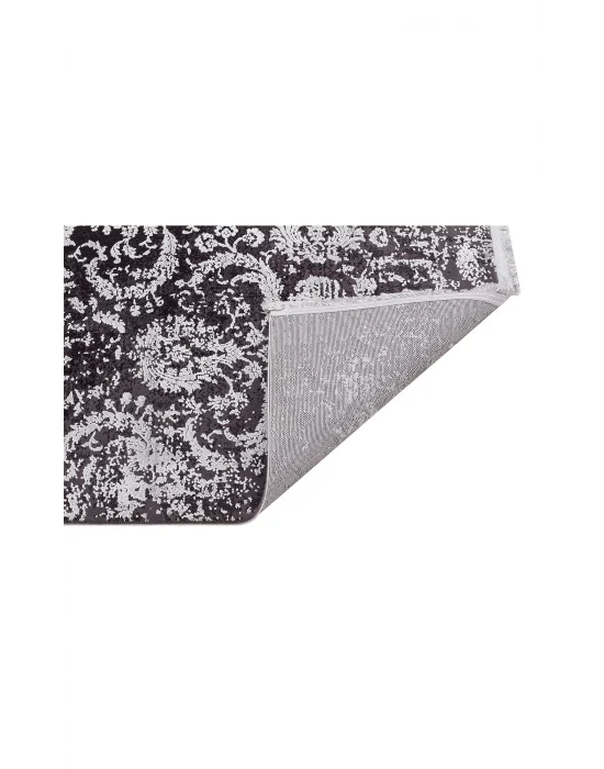 Cordoba Db 02Antrasit Grey Nw Parlak Yüksek Alçak Dokulu Modern Makine Halısı