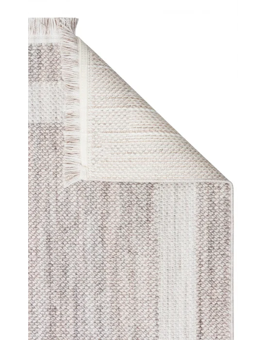 Cozy CZY 05 Grey Hav Toz Vermez Modern Örgü Dokuma Makine Halısı