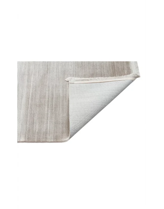 Cordoba Db Plaın Ecru Nw Parlak Yüksek Alçak Dokulu Modern Makine Halısı