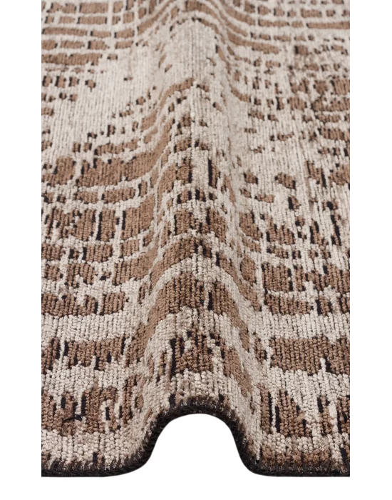 TRIBAL HALI 0279 Yıkanabilir Vintage Desenli Modern İnce Dokuma Halı
