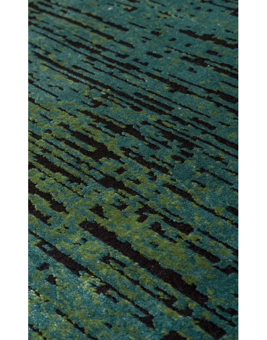 SATEEN HALI 0535 Hav Toz Vermez Yıkanabilir Kaymaz İnce Dokuma Modern Halı