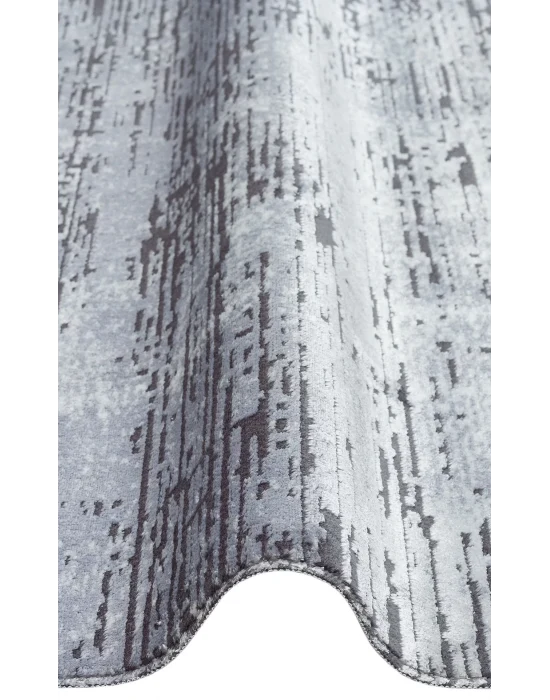 SATEEN HALI 0525 Hav Toz Vermez Yıkanabilir Kaymaz İnce Dokuma Modern Halı