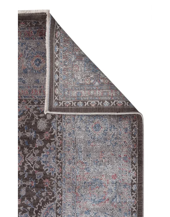 LAHOR HALI 0021 Özel Boyama İşlemi İle Üretilen Yüksek Alçak Dokuya Sahip Zengin Renkli Şık Salon Halısı