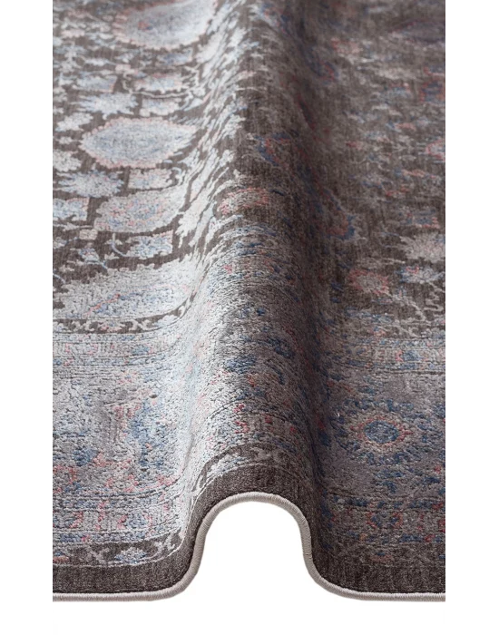 LAHOR HALI 0021 Özel Boyama İşlemi İle Üretilen Yüksek Alçak Dokuya Sahip Zengin Renkli Şık Salon Halısı