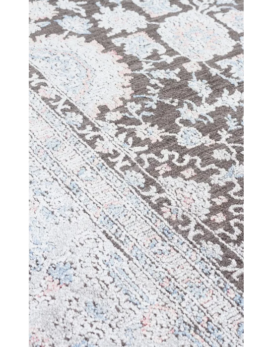 LAHOR HALI 0021 Özel Boyama İşlemi İle Üretilen Yüksek Alçak Dokuya Sahip Zengin Renkli Şık Salon Halısı