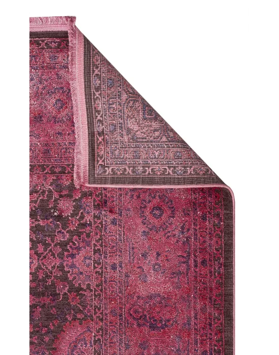 LAHOR HALI 0018 Özel Boyama İşlemi İle Üretilen Yüksek Alçak Dokuya Sahip Zengin Renkli Şık Salon Halısı