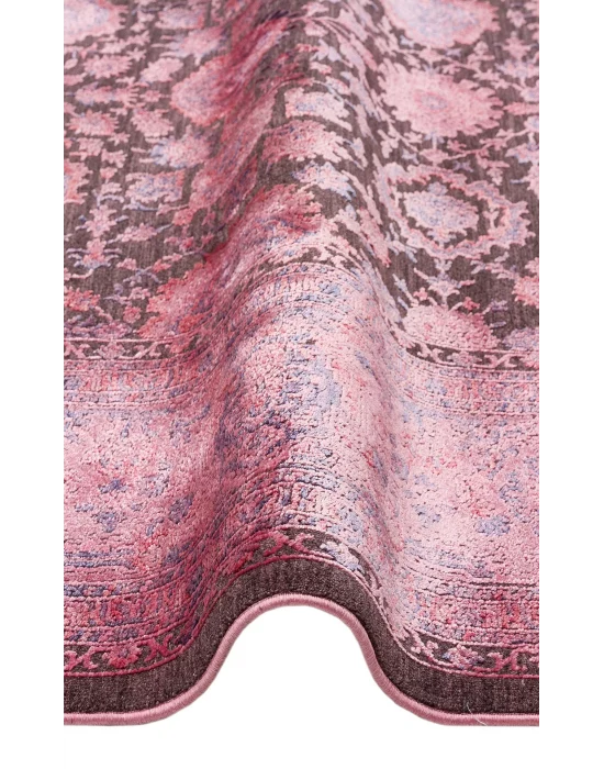 LAHOR HALI 0018 Özel Boyama İşlemi İle Üretilen Yüksek Alçak Dokuya Sahip Zengin Renkli Şık Salon Halısı