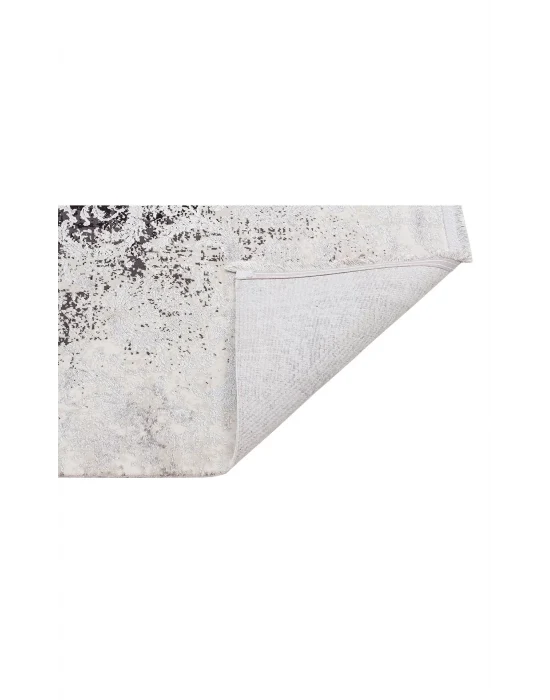 Cordoba Db 02 ıvory Mıx Grey Nw Parlak Yüksek Alçak Dokulu Modern Makine Halısı