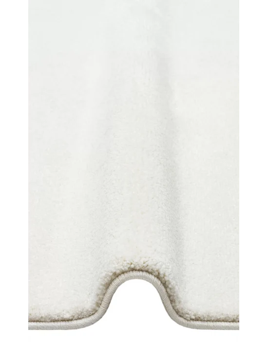 LOTTO HALI 0146 Hav Toz Vermez Modern Sade Desenli Makine Halısı