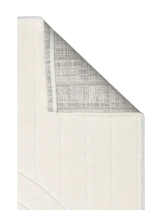 MISSORI HALI 0105 Hav Toz Vermez Sade Desenli Yumuşak Dokulu Modern Makine Halısı