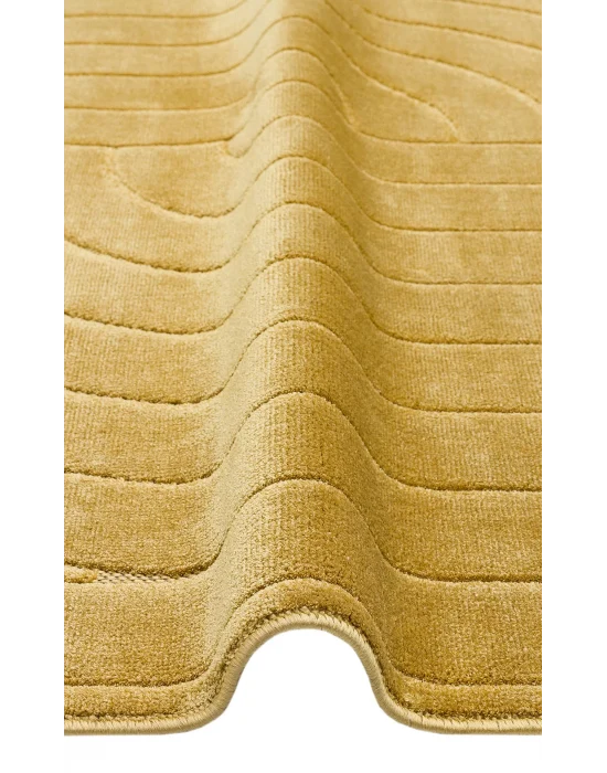 MISSORI HALI 0112 Hav Toz Vermez Sade Desenli Yumuşak Dokulu Modern Makine Halısı