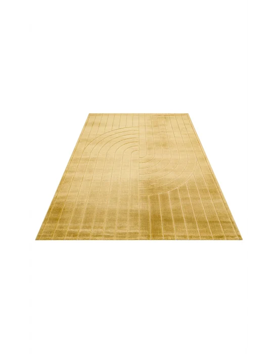 MISSORI HALI 0112 Hav Toz Vermez Sade Desenli Yumuşak Dokulu Modern Makine Halısı