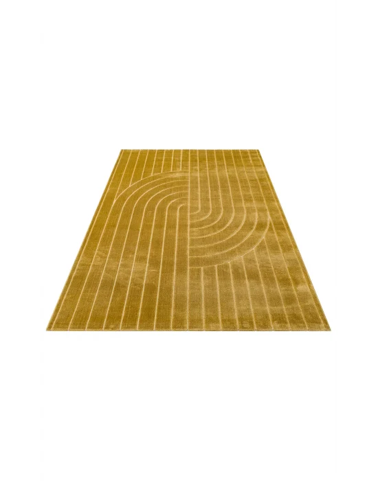 MISSORI HALI 0112 Hav Toz Vermez Sade Desenli Yumuşak Dokulu Modern Makine Halısı