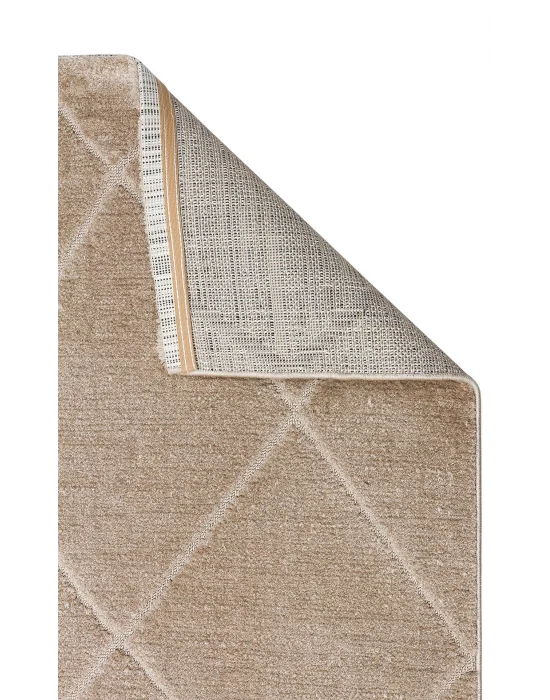 MISSORI HALI 0119 Hav Toz Vermez Sade Desenli Yumuşak Dokulu Modern Makine Halısı