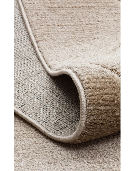 MISSORI HALI 0119 Hav Toz Vermez Sade Desenli Yumuşak Dokulu Modern Makine Halısı