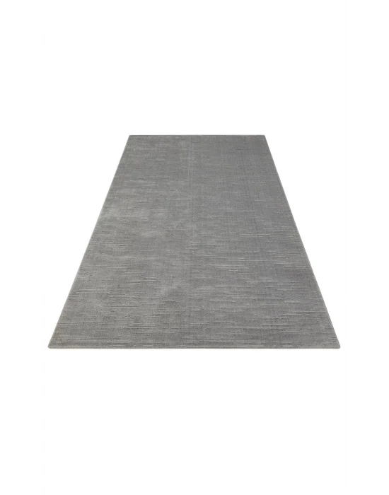 MISSORI HALI 0155 Hav Toz Vermez Sade Desenli Yumuşak Dokulu Modern Makine Halısı