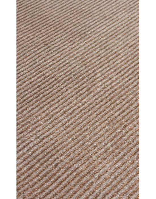 Napoli NAP 01 Vizon Grey Sade Desenli Modern Sık Dokuma Makine Halısı