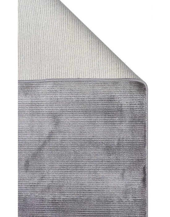 Napoli NAP 01 Antrasit Sade Desenli Modern Sık Dokuma Makine Halısı