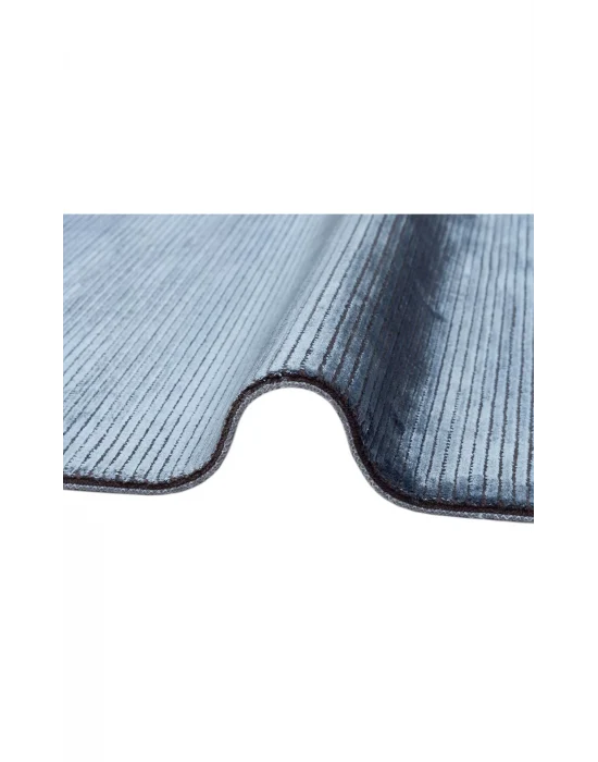 Cordoba Db Plaın Marıne Nw  Parlak Yüksek Alçak Dokulu Modern Makine Halısı