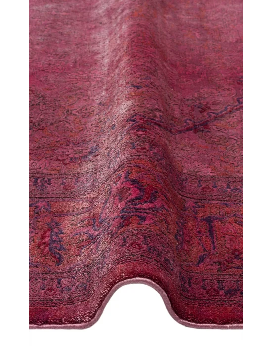 LAHOR HALI 0030 Özel Boyama İşlemi İle Üretilen Yüksek Alçak Dokuya Sahip Zengin Renkli Şık Salon Halısı