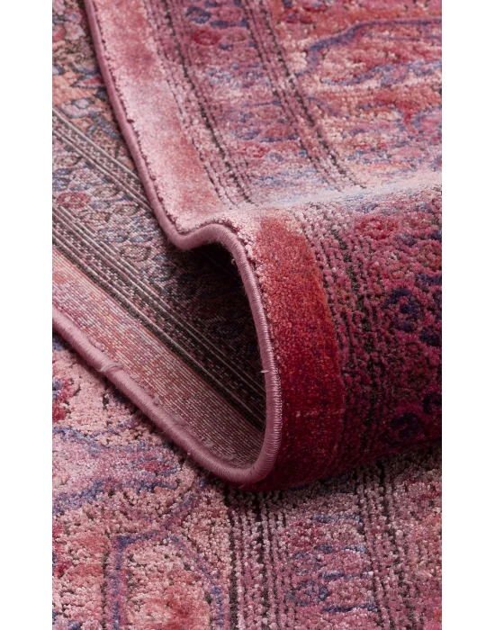 LAHOR HALI 0030 Özel Boyama İşlemi İle Üretilen Yüksek Alçak Dokuya Sahip Zengin Renkli Şık Salon Halısı